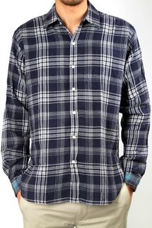 Oliver Spencer Contrast Cuff Shirt - Swiftsure Indigo - Lyst
