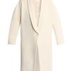 Stella Mccartney Felted Wool Coat in Beige (cream) - Lyst