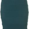 Topshop Panel Bodycon Skirt in Blue (teal) - Lyst