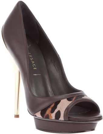 Versace Platform Pump - Lyst