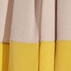 Vionnet Colorblock Silk Wrap Dress in Yellow - Lyst