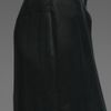 T By Alexander Wang Sandwashed Silk Long Skirt in Gray (black) - Lyst