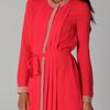 Bcbgmaxazria Cambria Shirt Dress in Red (flame) - Lyst