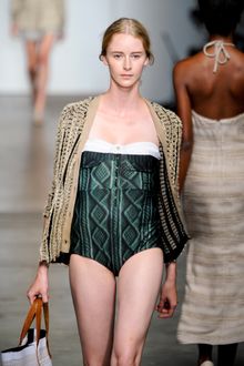 Rachel Comey Spring 2012 Beige Cardigan - Lyst