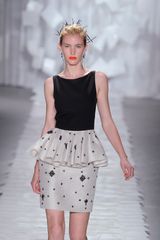 Jason Wu Spring 2012 Black and White Dress
