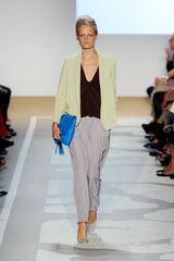 Diane Von Furstenberg Spring 2012 Sand Harem Suit Trousers