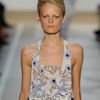 Diane Von Furstenberg Spring 2012 Cream WideLeg Floral Pants in Beige - Lyst
