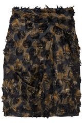 Marni Textural Silk Skirt