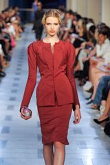 Zac Posen Spring 2012 Shoulder Detail Skirt Suit
