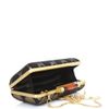 Diane Von Furstenberg Tonda Printed Clutch in Gold (black) - Lyst