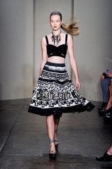 Donna Karan New York Spring 2012 Full Tribal Skirt