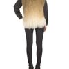 Matthew Williamson Dégradé Mongolian Lamb Gilet in Beige (camel) - Lyst
