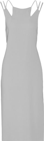 Max Azria Backless Crepe Dress - Lyst