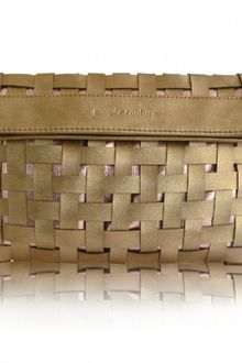 Poupee Couture Woven Apart Clutch - Lyst