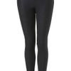 Topshop Wax Coated Denim Leggings in Black (blue) - Lyst