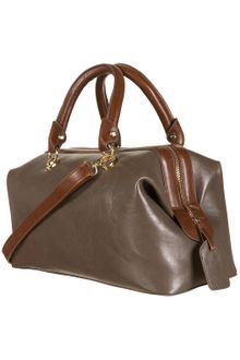 Topshop Contrast Trim Doctors Bag - Lyst
