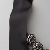 3.1 Phillip Lim Rhinestone Embroidered Circle Bead Necklace in Black - Lyst