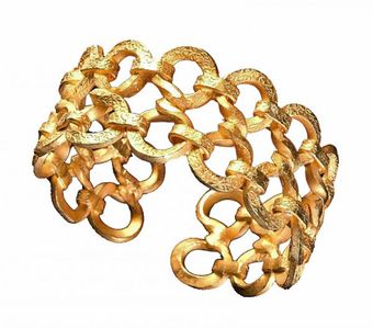 Chic Jewel Couture Knotted Cuff Bracelet - Lyst