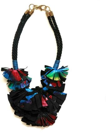 Elvira Sazesh Multi Metallic Necklace - Lyst
