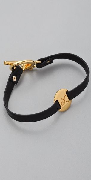  Alphabet Leather Bracelet 