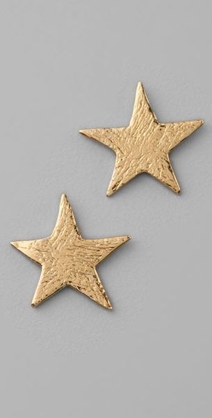 Gorjana Star Studs - Lyst