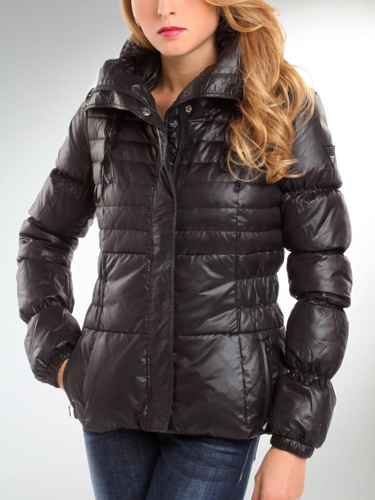 Guess Rhea Jacket in Black Lyst