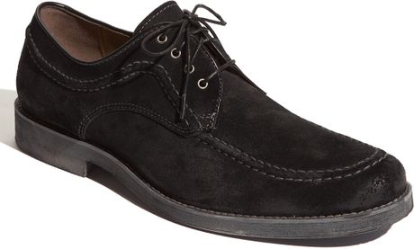 Hush PuppiesÂ® Commemorate Suede Oxford in Black for Men (black wash ...