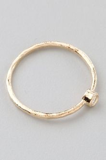 Jacquie Aiche Waif Small Bezel Ring - Lyst