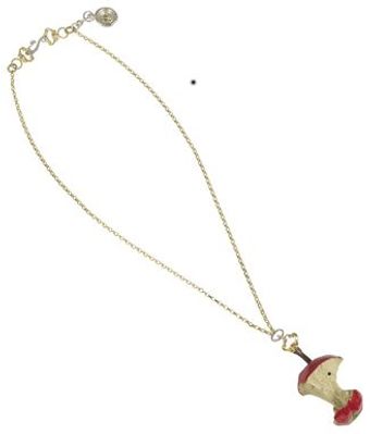 Jessica De Lotz Jewellery The Red Relished Resin Apple Necklace. - Lyst