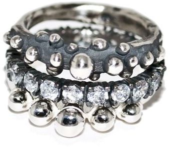 Jung Ee Eun Bubble Top 3 Rings - Lyst