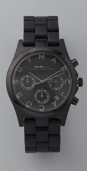 Marc By Marc Jacobs Large Henry Aluminum Watch - Lyst