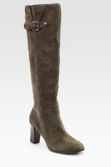 Michael by Michael Kors Burke Suede Knee-high Boots - Lyst