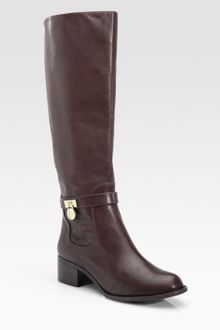Michael by Michael Kors Hamilton Leather Riding Boots - Lyst