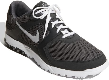 grey nike golf shoes