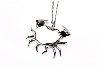 Origami Jewellery Necklace Crab - Lyst