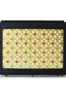 Poupee Couture Crystal Box Clutch - Lyst