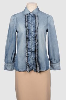 Stefanel Denim Shirts - Lyst