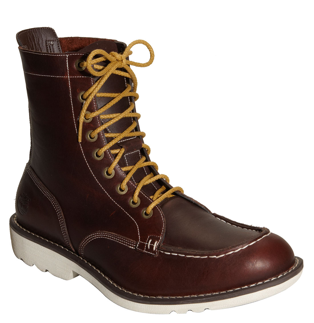 timberland moc toe work boots
