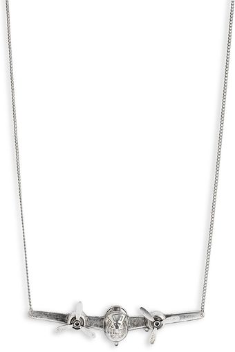 True Birds Jet Plane Necklace - Lyst