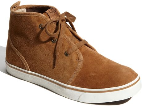 ugg platform chukka brown
