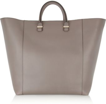 Victoria Beckham Shopper Leather Tote - Lyst