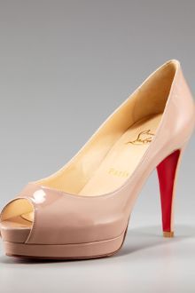 Christian Louboutin Altadama Patent Peep-toe Pump - Lyst