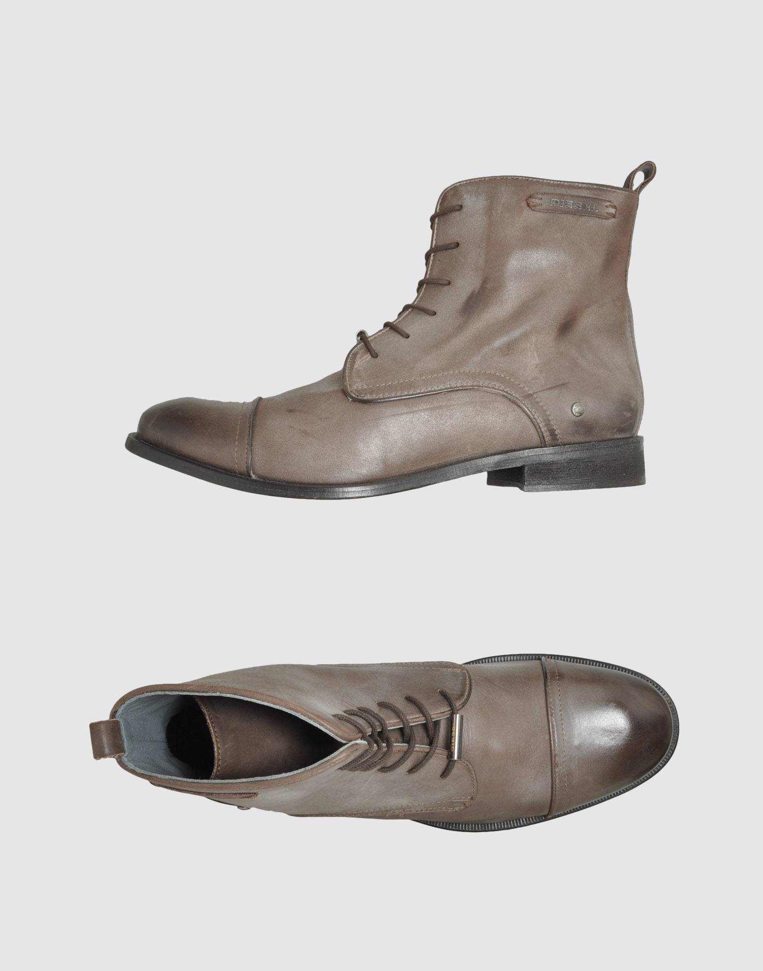 mens brown high top dress shoes