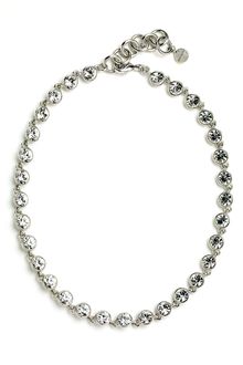 Givenchy Crystal Station Collar Necklace - Lyst