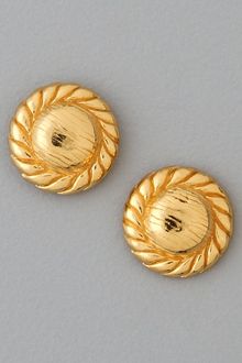 Gorjana Rope Circle Stud Earrings - Lyst