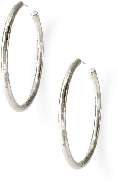 Ippolita Glamazon Hoop Earrings, Medium in Silver (sterling silver) - Lyst