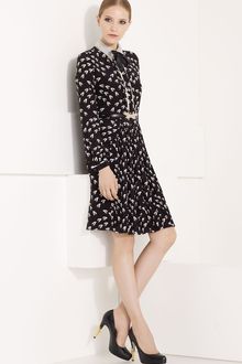 Jason Wu Versailles Belted Silk Dress - Lyst