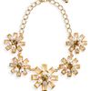 Kate Spade First Blush Floral Statement Necklace in Gold (multi) - Lyst