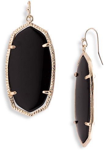Kendra Scott Danielle Oval Earrings - Lyst