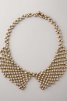 Lanvin Beaded-chain Collar Necklace - Lyst